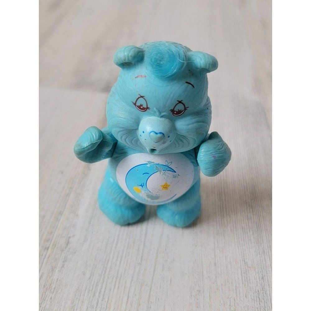 AGC 1983 Bedtime care bear blue toy figure moon
